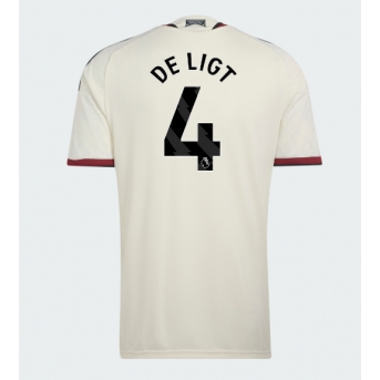Manchester United Matthijs de Ligt #4 Maglia Gara Terza Repliche 2026-27 Maniche Corte